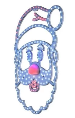 15.5" Singing Santa LED Decoration With Motion Sensor -Outdoor Garden Living 993013 5