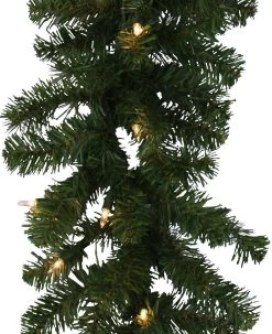 9' Canadian Pine Pre-Lit Artificial Garland -Outdoor Garden Living 993091 2 4a35a4e5 4c0d 42bd 82d6 fe9d372886ea