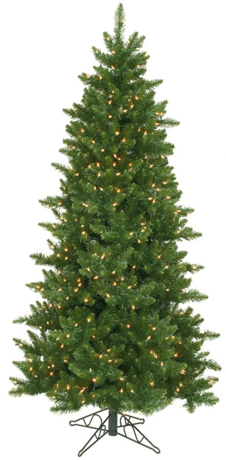 10' Narrow New Carrington Instant Lite Pole Pre-Lit Artificial Christmas Tree 4 10' Narrow New Carrington Instant Lite Pole Pre-Lit Artificial Christmas Tree - Image 2