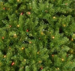 7.5' New Carrington Instant Lite Pole Pre-Lit Artificial Christmas Tree -Outdoor Garden Living 993113 2