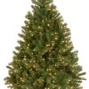 4.5' New Carrington Instant Lite Pole Pre-Lit Artificial Christmas Tree -Outdoor Garden Living 993120 3