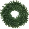 48" Unlit Tiffany Christmas Wreath 2 48" Unlit Tiffany Christmas Wreath -Outdoor Garden Living 993128