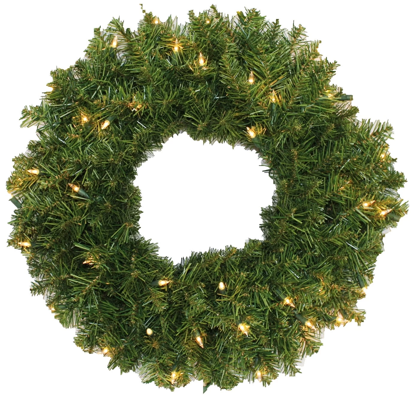 24" New Carrington Pre-Lit Wreath 3 24" New Carrington Pre-Lit Wreath