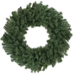 Unlit New Carrington Artificial Christmas Wreath 7 Unlit New Carrington Artificial Christmas Wreath -Outdoor Garden Living 993138