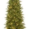 Ashcroft Spruce Dual Color LED PowerConnect™ Pre-Lit Artificial Slim Christmas Tree -Outdoor Garden Living 993278