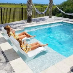 Signature In-Pool Lowback Chair From Ledge Lounger -Outdoor Garden Living 993803 10