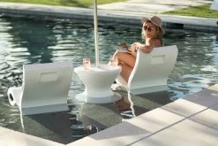 Signature In-Pool Lowback Chair From Ledge Lounger -Outdoor Garden Living 993803 8