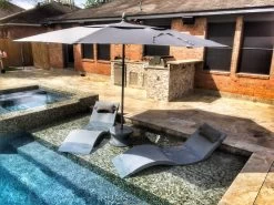 Signature In-Pool Chaise Lounge From Ledge Lounger 33 Signature In-Pool Chaise Lounge From Ledge Lounger -Outdoor Garden Living 993804 17