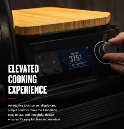 Traeger Timberline Wi-Fi Controlled Wood Pellet Grill With WiFire -Outdoor Garden Living 993862 6
