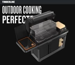 Traeger Timberline Wi-Fi Controlled Wood Pellet Grill With WiFire -Outdoor Garden Living 993862 9