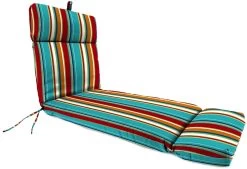 Covert Stripe Universal Replacement Chaise Lounge Chair Cushion 856