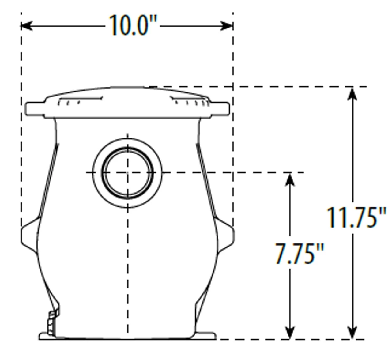 Waterway SMF-107 .95 HP In-Ground Pool Pump 4 Waterway SMF-107 .95 HP In-Ground Pool Pump - Image 2