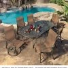 GES Bel Air Sling Cast Aluminum Patio Dining Sets -Outdoor Garden Living 994212 3