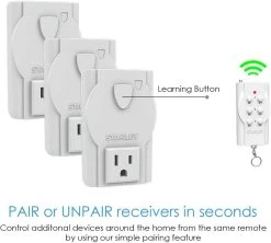 Stanley Wireless Remote Control System -Outdoor Garden Living 994466 3