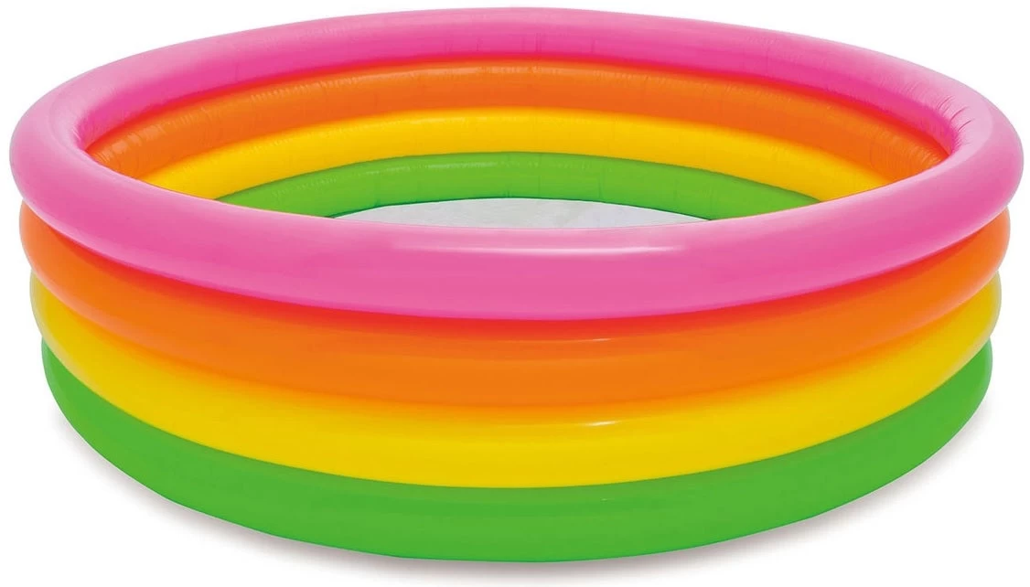 Intex Sunset Glow Inflatable Kiddie Pool 4 Intex Sunset Glow Inflatable Kiddie Pool - Image 2