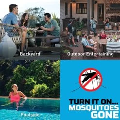 MIA Glacial Blue Thermacell Patio Shield Mosquito Repeller -Outdoor Garden Living 994772 6