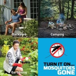 MIA Glacial Blue Thermacell Patio Shield Mosquito Repeller -Outdoor Garden Living 994773 15