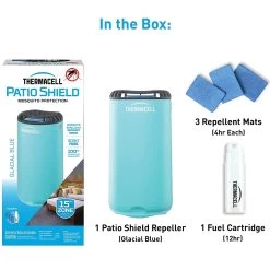MIA Glacial Blue Thermacell Patio Shield Mosquito Repeller -Outdoor Garden Living 994773 18