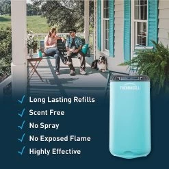 MIA Glacial Blue Thermacell Patio Shield Mosquito Repeller -Outdoor Garden Living 994773 19