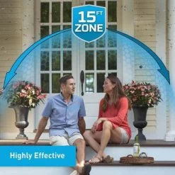 MIA Glacial Blue Thermacell Patio Shield Mosquito Repeller -Outdoor Garden Living 994773