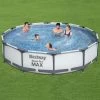 BWT Bestway Steel Pro 12' X 30" Frame Above Ground Swimming Pool Set