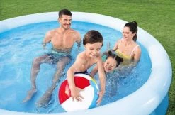 BWT Bestway Fast Set 10’ X 26” Round Inflatable Pool Set -Outdoor Garden Living 994813 3