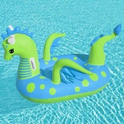 BWT H2OGO!® Fantasy Dragon Kids Ride-On Pool Float -Outdoor Garden Living 995064 2