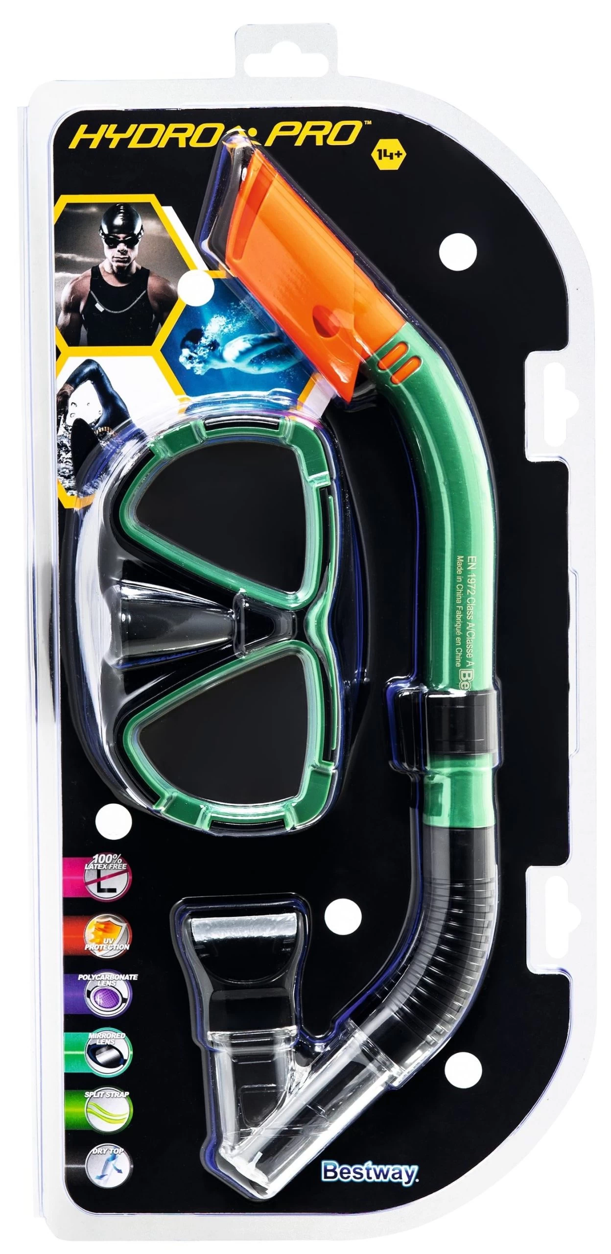BWT Hydro-Pro™ Dive Mira Mask & Snorkel Set From Bestway 11 BWT Hydro-Pro™ Dive Mira Mask & Snorkel Set From Bestway - Image 9