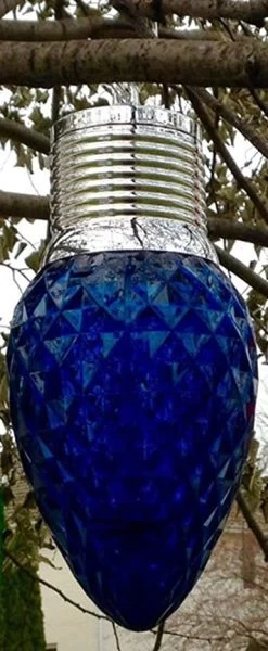 14" Battery-Operated Jumbo LED Bulb Decoration