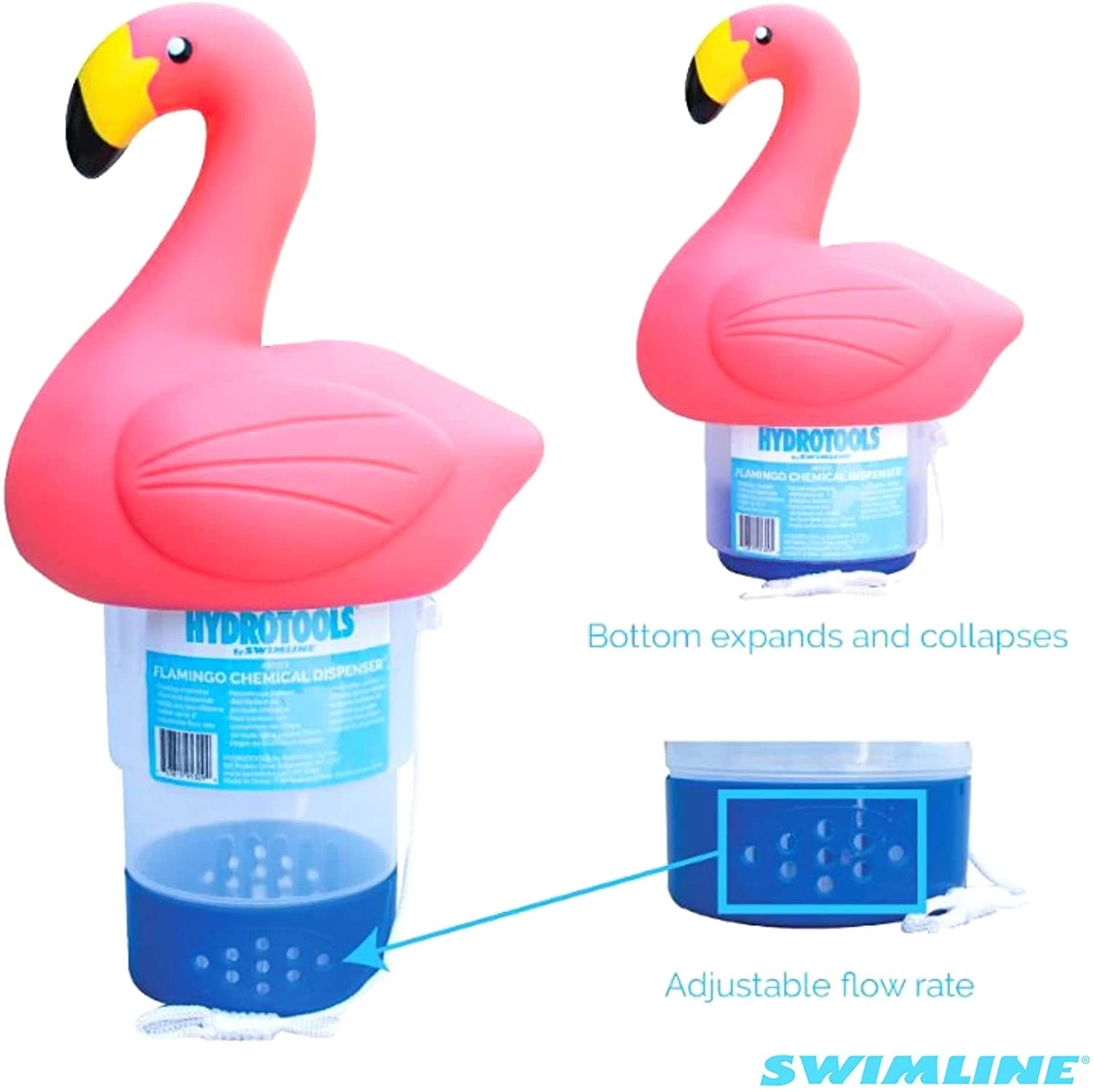Floating Flamingo Chlorine Dispenser 5 Floating Flamingo Chlorine Dispenser - Image 3