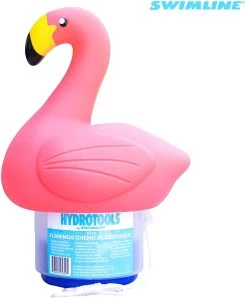 Floating Flamingo Chlorine Dispenser 9 Floating Flamingo Chlorine Dispenser -Outdoor Garden Living 995438 4