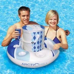 Arctic Chill Inflatable Floating Cooler By Poolmaster