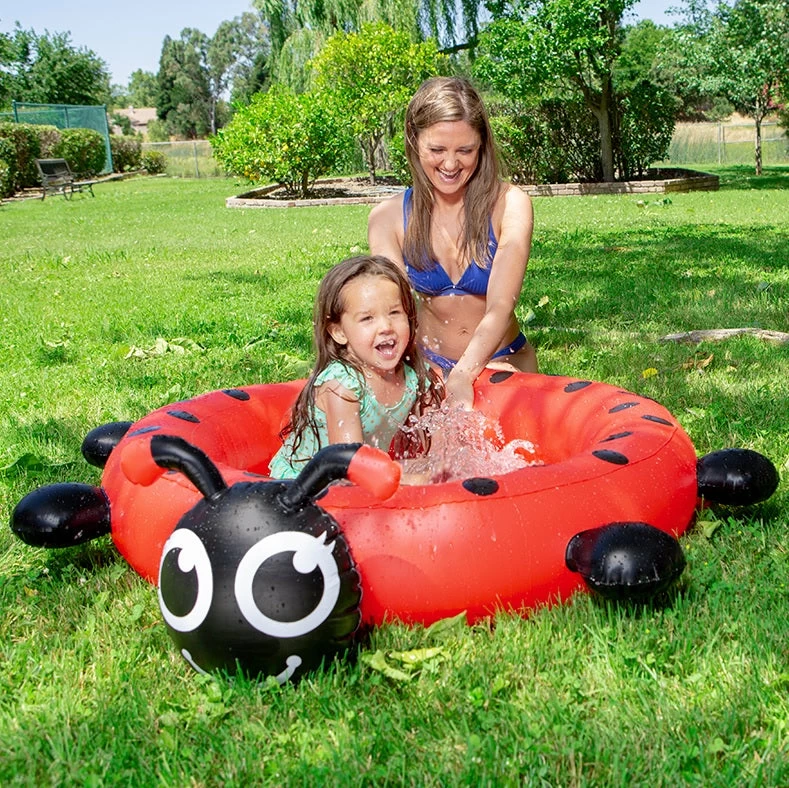 Poolmaster's Inflatable Ladybug Kiddie Pool 6 Poolmaster's Inflatable Ladybug Kiddie Pool - Image 4