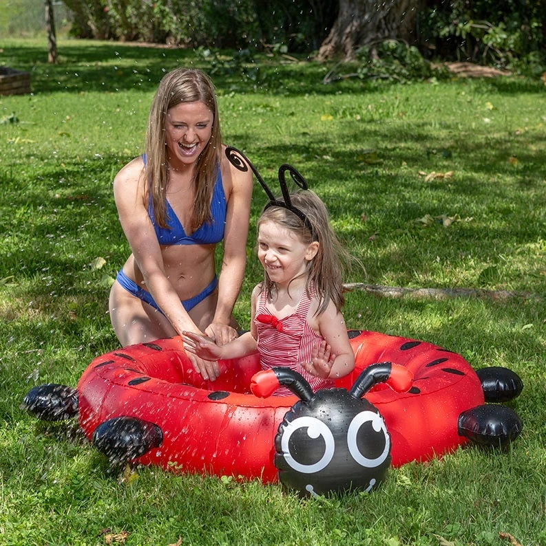 Poolmaster's Inflatable Ladybug Kiddie Pool 7 Poolmaster's Inflatable Ladybug Kiddie Pool - Image 5