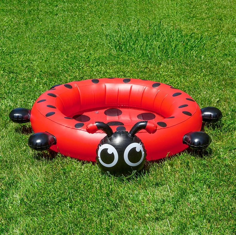 Poolmaster's Inflatable Ladybug Kiddie Pool 4 Poolmaster's Inflatable Ladybug Kiddie Pool - Image 2