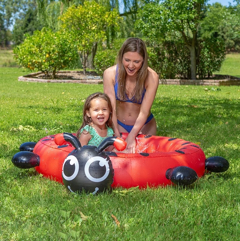 Poolmaster's Inflatable Ladybug Kiddie Pool 5 Poolmaster's Inflatable Ladybug Kiddie Pool - Image 3