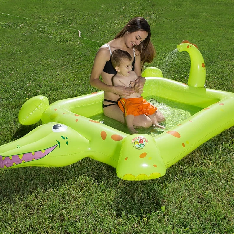 Inflatable Crocodile Spray Pool By Poolmaster 11 Inflatable Crocodile Spray Pool By Poolmaster - Image 9