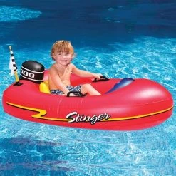 Swimline Kids Inflatable Stinger Speedboat Float -Outdoor Garden Living 996065 3