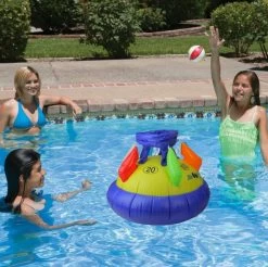 Shootball Floating Pool Basketball Game From Swimline