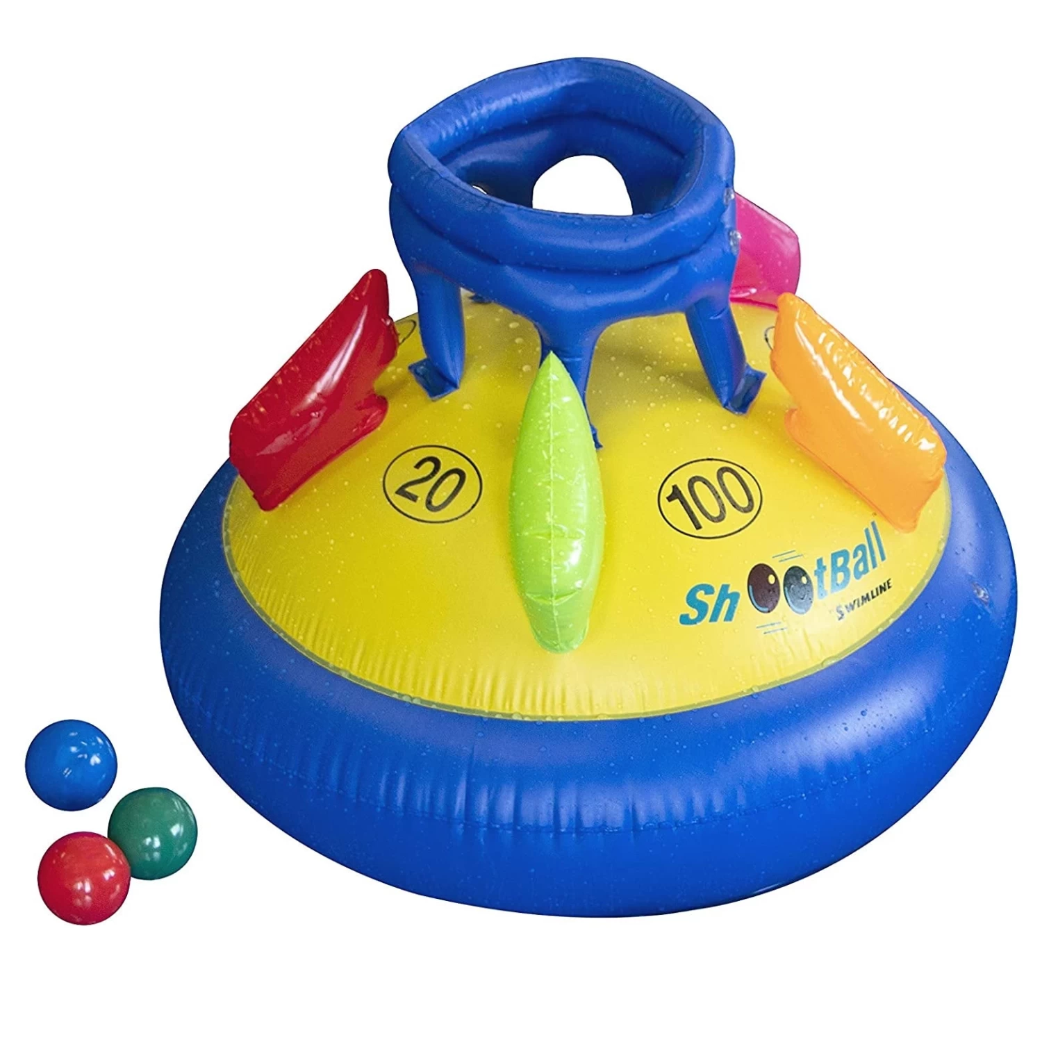 Shootball Floating Pool Basketball Game From Swimline 5 Shootball Floating Pool Basketball Game From Swimline - Image 3