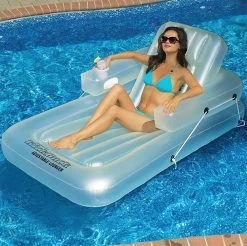 Swimline's Adjustable KickBack Pool Lounger