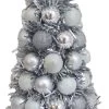 15" Silver Ball Artificial Decorative Tree 1 15" Silver Ball Artificial Decorative Tree -Outdoor Garden Living 996334