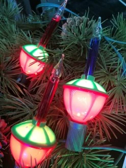 Old-Fashioned Set Of 7 Bubble Lights -Outdoor Garden Living 996365 4