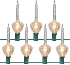 Old-Fashioned Set Of 7 Bubble Lights -Outdoor Garden Living 996366