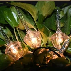Old-Fashioned Set Of 7 Bubble Lights -Outdoor Garden Living 996366 3