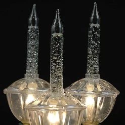 Old-Fashioned Set Of 7 Bubble Lights -Outdoor Garden Living 996366 7