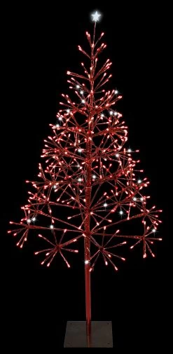 Shimmering Red LED Twinkle Tree Decoration -Outdoor Garden Living 996395 d8882b4c e1d2 4c04 8244 db3ed2591fa4