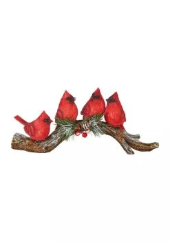 Cardinal Branch Decorative Accent -Outdoor Garden Living 997024 4