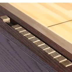 Imperial 12' Reno Weathered Dark Chestnut Shuffleboard Table 10 Imperial 12' Reno Weathered Dark Chestnut Shuffleboard Table -Outdoor Garden Living 997252 4