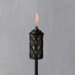 65" Lattice TIKI® Urban Garden Torch 8 65" Lattice TIKI® Urban Garden Torch -Outdoor Garden Living 997341 2